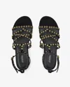 Isabel Marant Lipa Sandals In Black
