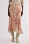 ISABEL MARANT ISABEL MARANT LISANNE CREPE MIDI SKIRT