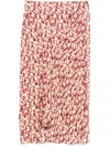 Isabel Marant A-line Floral Midi Skirt