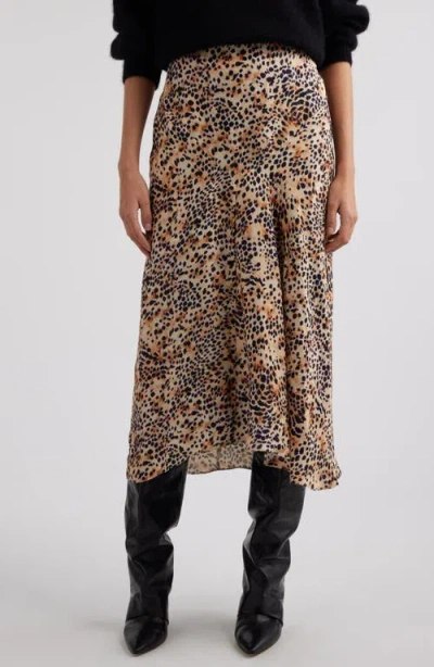 Isabel Marant Lisanne Print Skirt In Natural