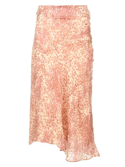 Isabel Marant Lisanne Printed Midi Skirt