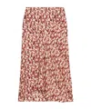 Isabel Marant A-line Floral Midi Skirt