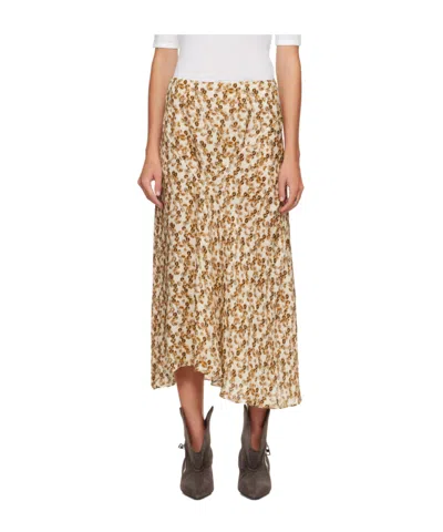 Isabel Marant "lisanne" Skirt In Brown