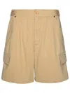 ISABEL MARANT ISABEL MARANT 'LISETTE' BEIGE COTTON SHORTS