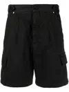 Isabel Marant Lisette Cotton Cargo Shorts In Black