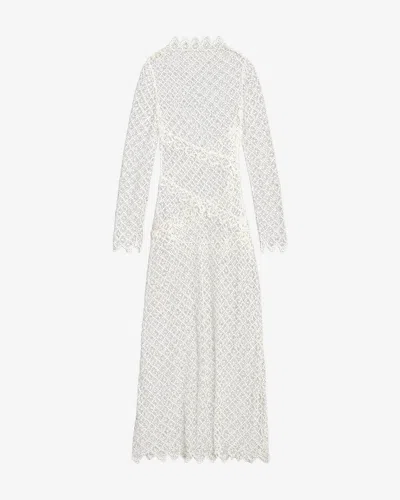 Isabel Marant Lisia Crochet Dress In White