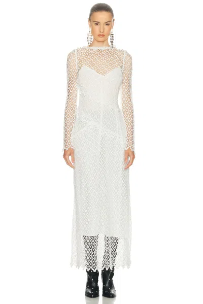 Isabel Marant Lisia Dress In White