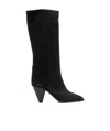 Isabel Marant Lispa Knee-length Boots In Black