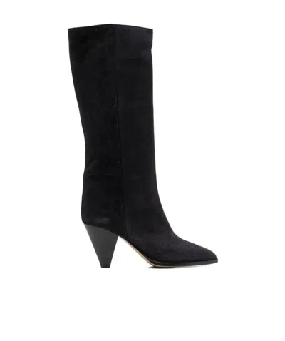 Isabel Marant Lace-up In Black