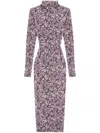Isabel Marant Vanessa Dress In Purple