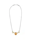 Isabel Marant Live For Today Necklace In Black