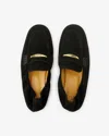 Isabel Marant Iseri Suede Loafers In Black