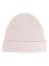 Isabel Marant Bayle Logo-patch Ribbed Beanie In Neutrals