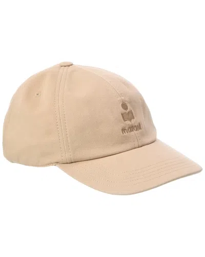 Isabel Marant Logo Baseball Cap In Brown