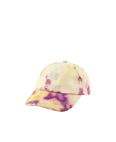 Isabel Marant Logo Baseball Cap In Nude