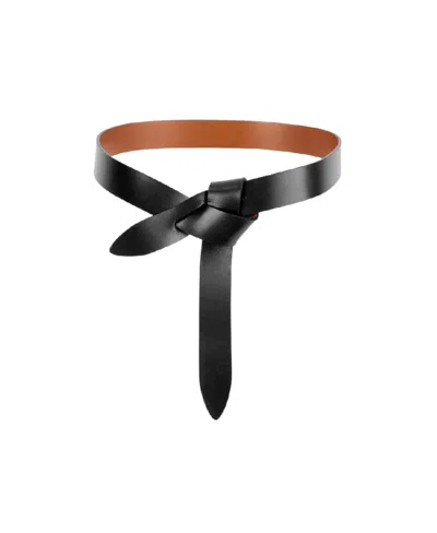 Isabel Marant Logo Belt In Black