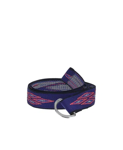 Isabel Marant Logo Belt In Multi