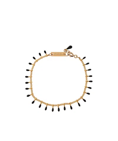 Isabel Marant Casablanca Beaded Bracelet In Gold