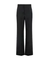 Isabel Marant Trousers Wide Leg Belt Loops In Black