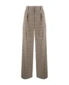 Isabel Marant Logo Casual Pants In Gray