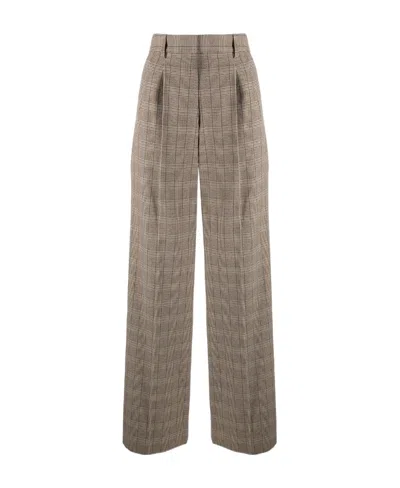 Isabel Marant Logo Casual Pants In Gray