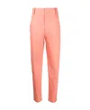 Isabel Marant Nestone Pants In Rose-pink Cotton In Pink