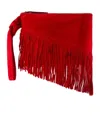 Isabel Marant Faro Clutch Red In Red