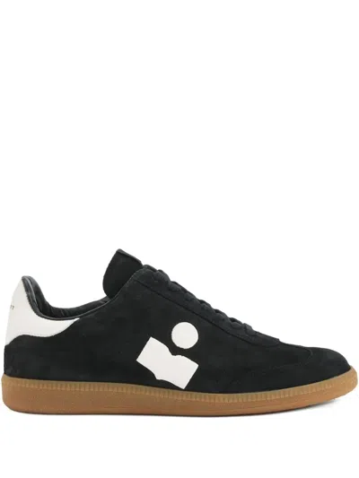 Isabel Marant Logo-detail Sneakers In Black