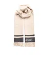 Isabel Marant Anika Wool And Cashmere Scarf In Neutral
