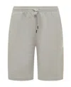 Isabel Marant Logo Drawstring Shorts In Gray