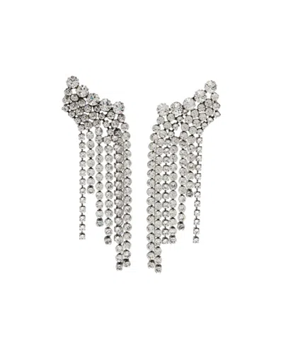 Isabel Marant Silver Crystal Earrings