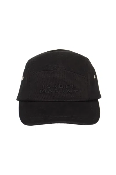 Isabel Marant Logo-embroidered Baseball Cap In Brown