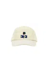 Isabel Marant Tedji Cotton Baseball Cap With Curved Visor In White