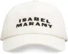 ISABEL MARANT ISABEL MARANT LOGO EMBROIDERED BASEBALL CAP