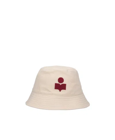 ISABEL MARANT ISABEL MARANT LOGO EMBROIDERED BUCKET HAT