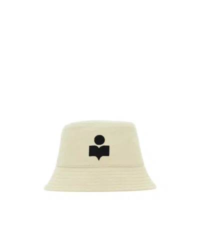 ISABEL MARANT ISABEL MARANT LOGO EMBROIDERED BUCKET HAT