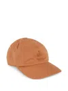 Isabel Marant Logo-embroidered Cap In Orange
