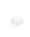 Isabel Marant Logo-embroidered Cotton Cap In White