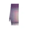 Isabel Marant Logo Embroidered Fringed-edge Scarf In Lilac