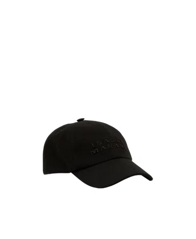 Isabel Marant Logo Embroidered Hat
