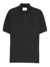 Isabel Marant Logo-embroidered Polo Shirt In Black