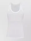 Isabel Marant Logo-embroidered Scoop Neck Sleeveless Vest