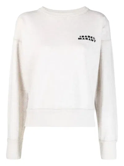 ISABEL MARANT LOGO-EMBROIDERED SWEATSHIRT