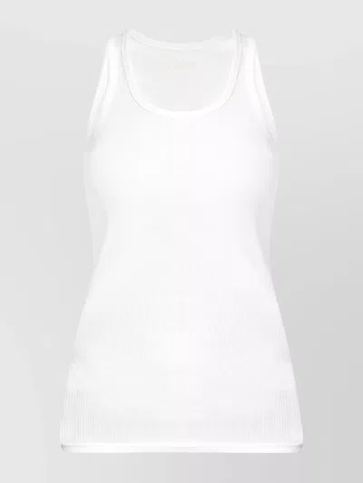 Isabel Marant Logo Embroidered Tank Top In White