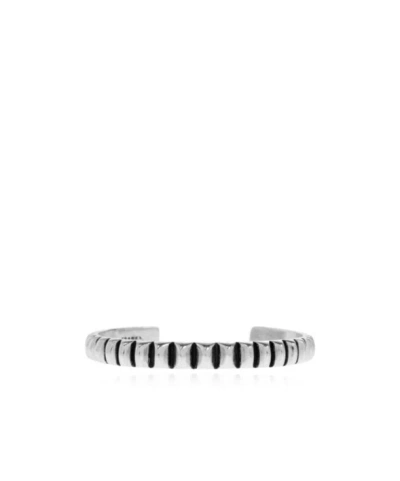 Isabel Marant Logo-engraved Bracelet In Silver