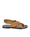 Isabel Marant Jane Studded Sandals In Brown
