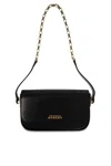 Isabel Marant Lizza Shoulder Bag In Black