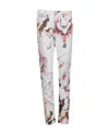 Isabel Marant Logo High-rise Casual Pants In White