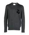 Isabel Marant Antea Logo-detail Pullover In Black