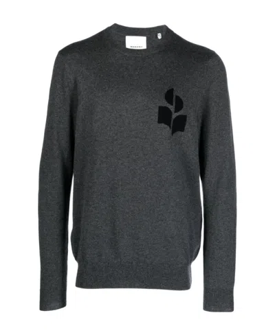 Isabel Marant Antea Logo-detail Pullover In Multi